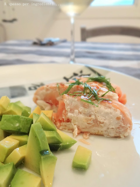 salmone e avocado