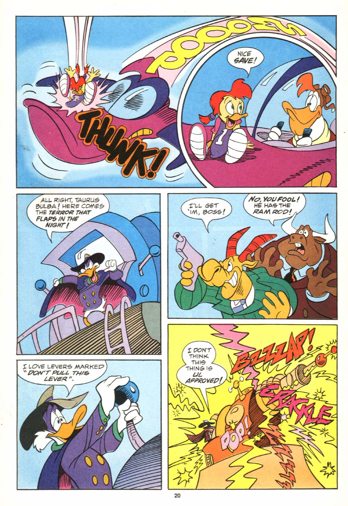 Read online Disney's Darkwing Duck Limited Series comic -  Issue #4 - 21