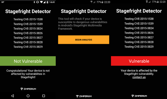 كيف تعرف هل هاتفك الأندرويد مخترق أم لا مع تطبيق Stagefright Detector