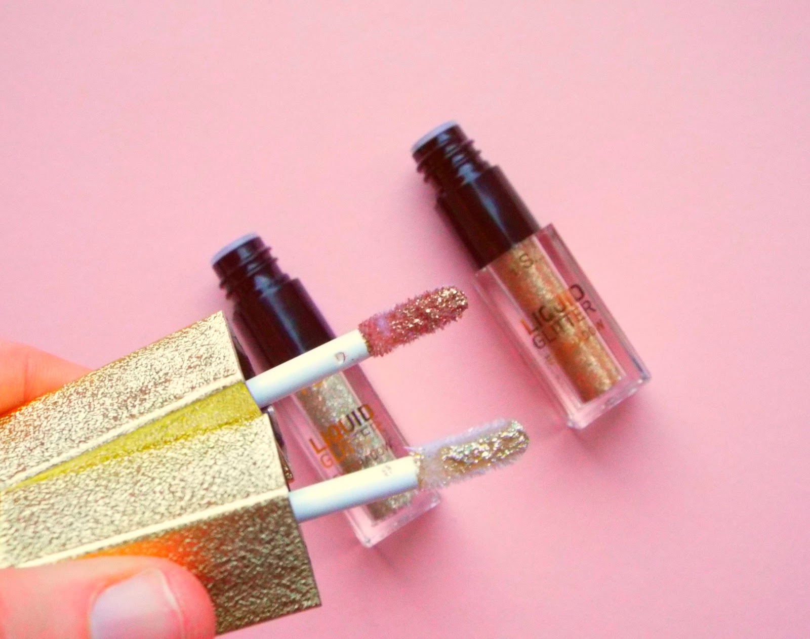 Lucy Alana Primark Liquid Glitter Eyeshadows