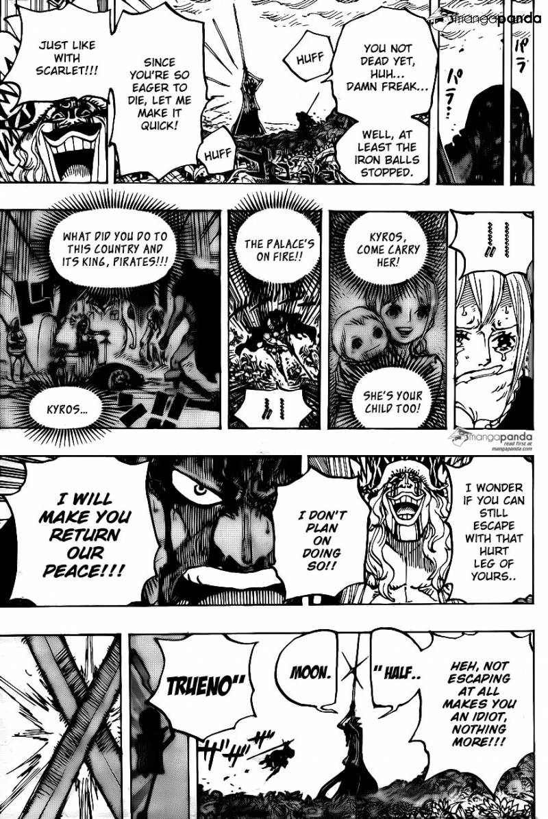 One Piece Ch 776: The Coliseum Hero