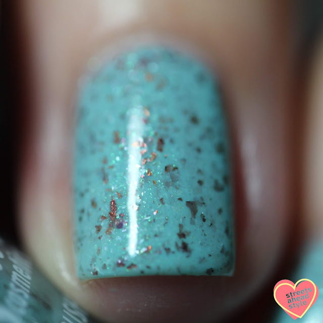 Girly Bits Cosmetics She's A Lady swatch by Streets Ahead Style