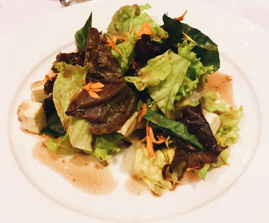 Kale and Mesclun Greens Salad at Top of the Citi by Chef Jessie