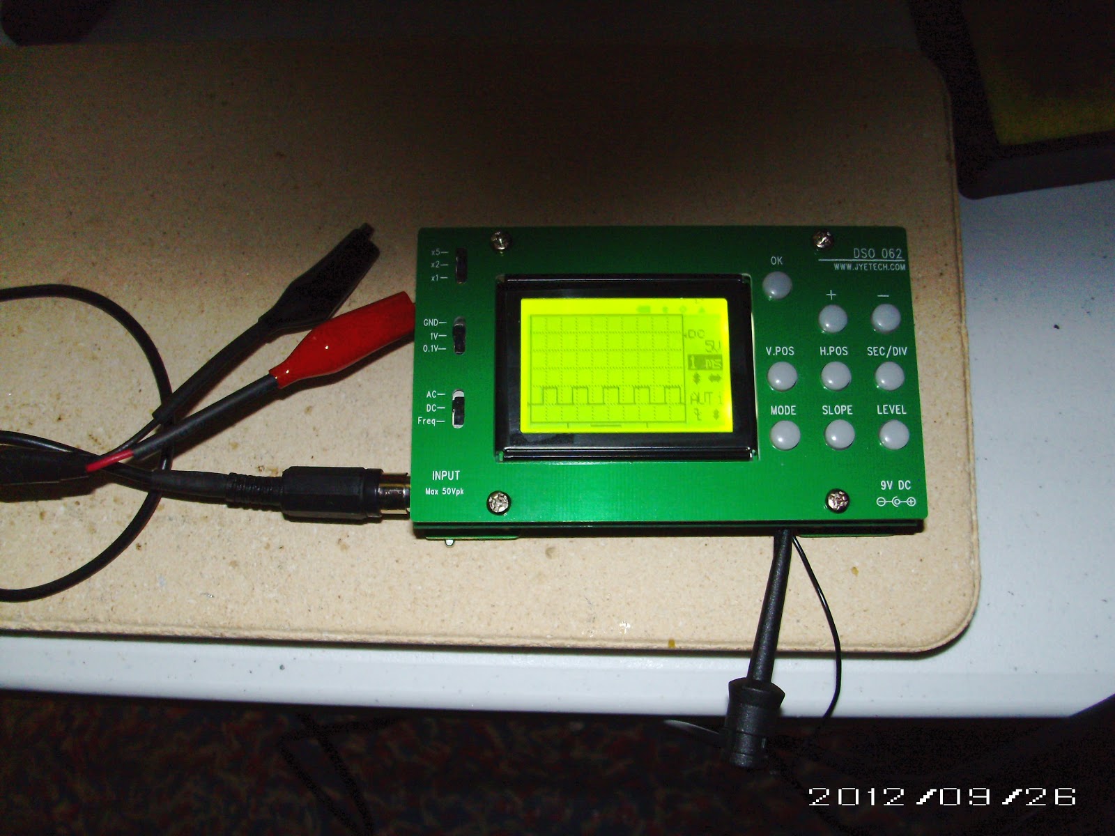 Electric Light DIY 062 Oscilloscope by JYE Tech