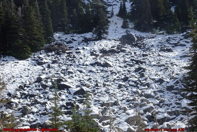 Snowshoeing McNeil Point 