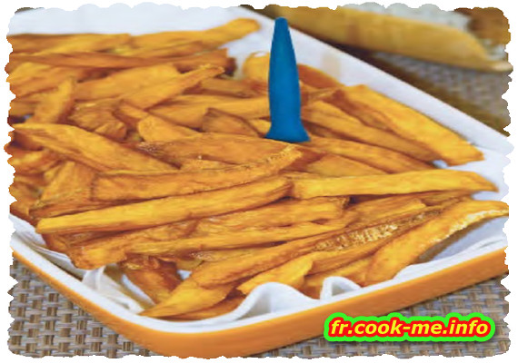 Frites de patate douce Frites de patate douce