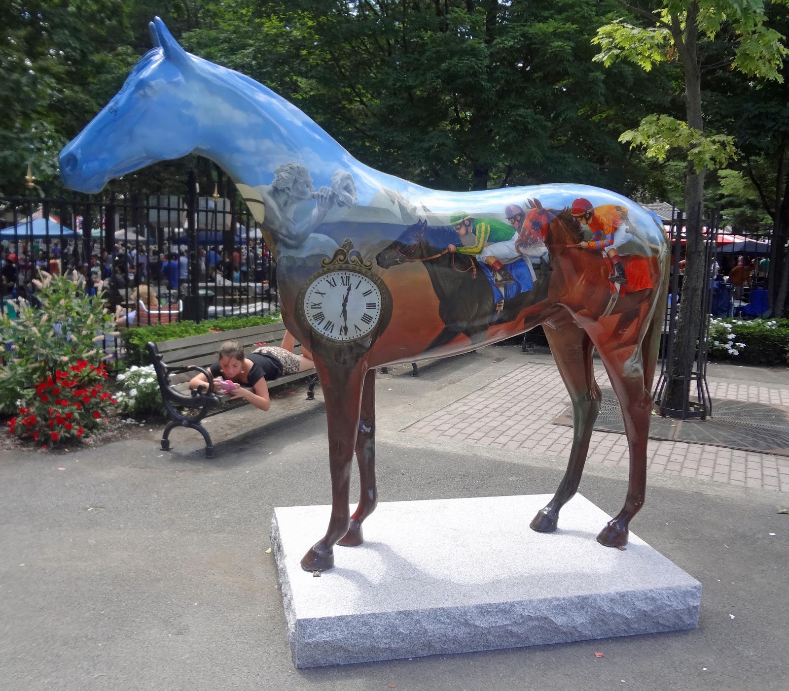 Through the Sole A shoe blog The Giant Ballet Slippers of Saratoga