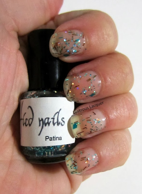 Glitterfied Nails Patina