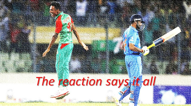 Bangladesh vs India ODI series 2015 - The reaction says it all