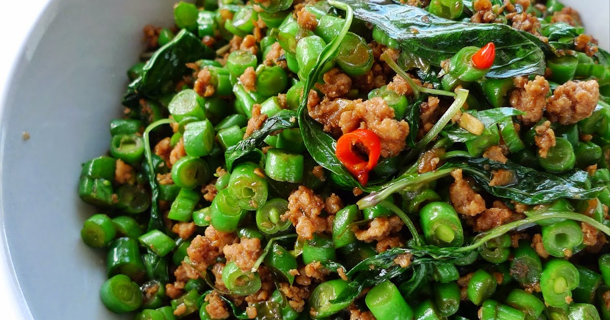 Minty's Kitchen Spicy Minced Pork with Thai Basil