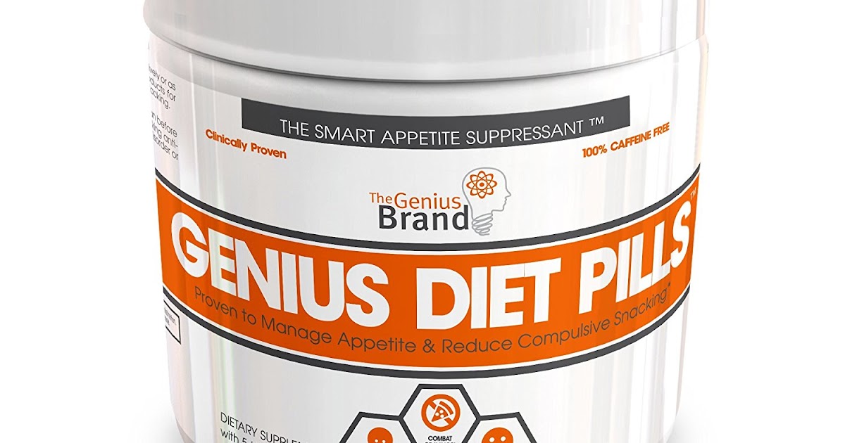 GENIUS DIET PILLS The Smart Appetite Suppressant for Safe Weight Loss