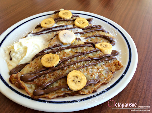 IHOP Philippines Banana Crepe with Nutella