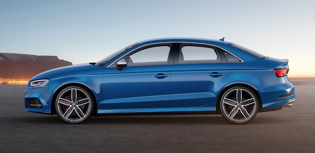 S3 2017 Audi S3 sedan blue