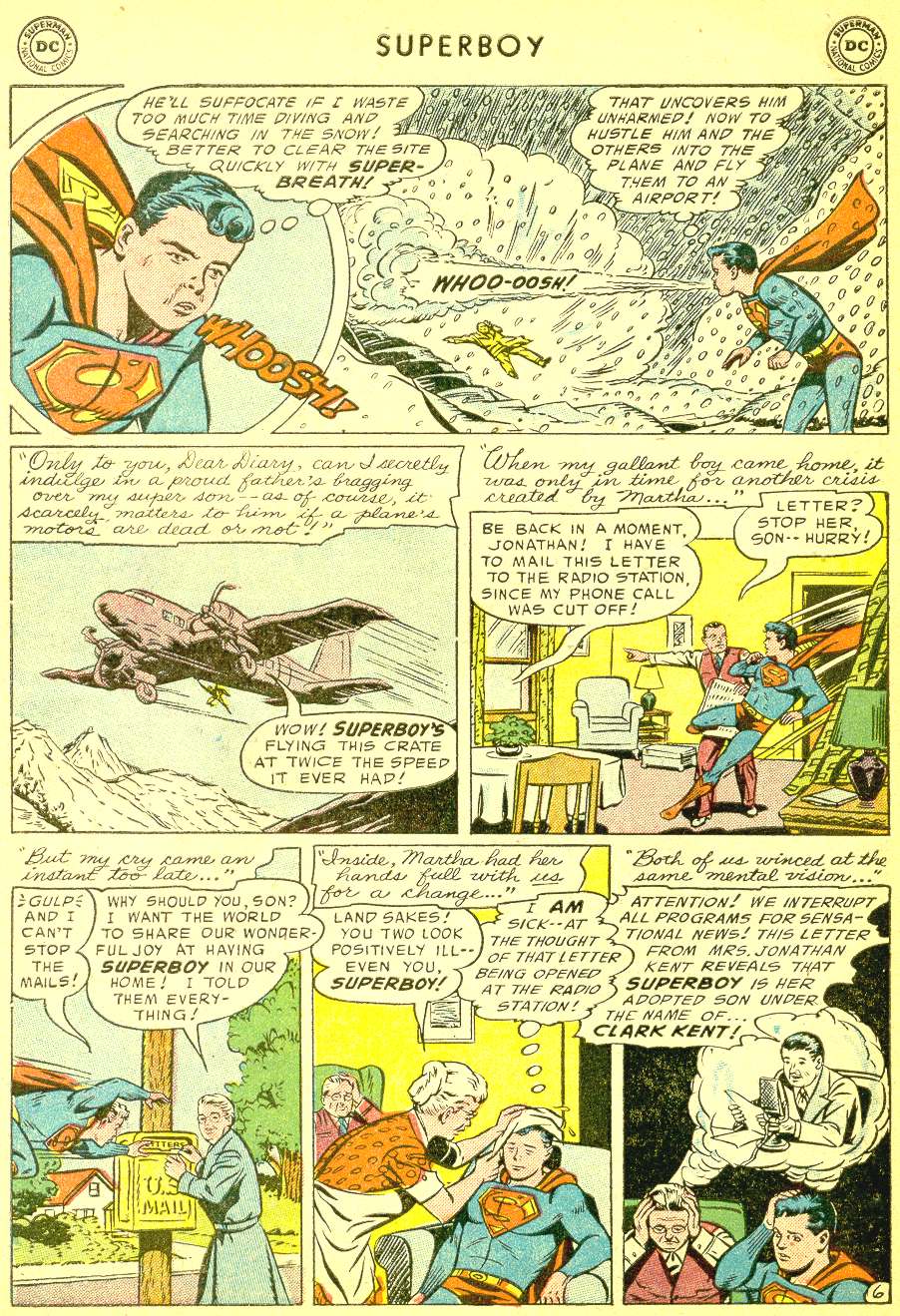 Read online Superboy (1949) comic -  Issue #41 - 27