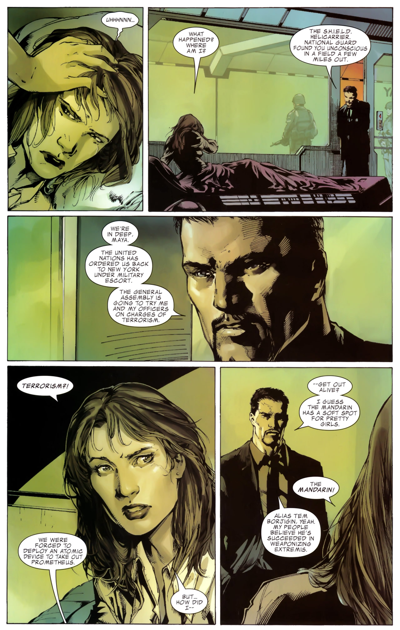 Read online Iron Man (2005) comic - Issue #27 - 7