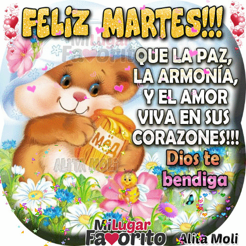 Resultado de imagen de imagenes de feliz martes gif