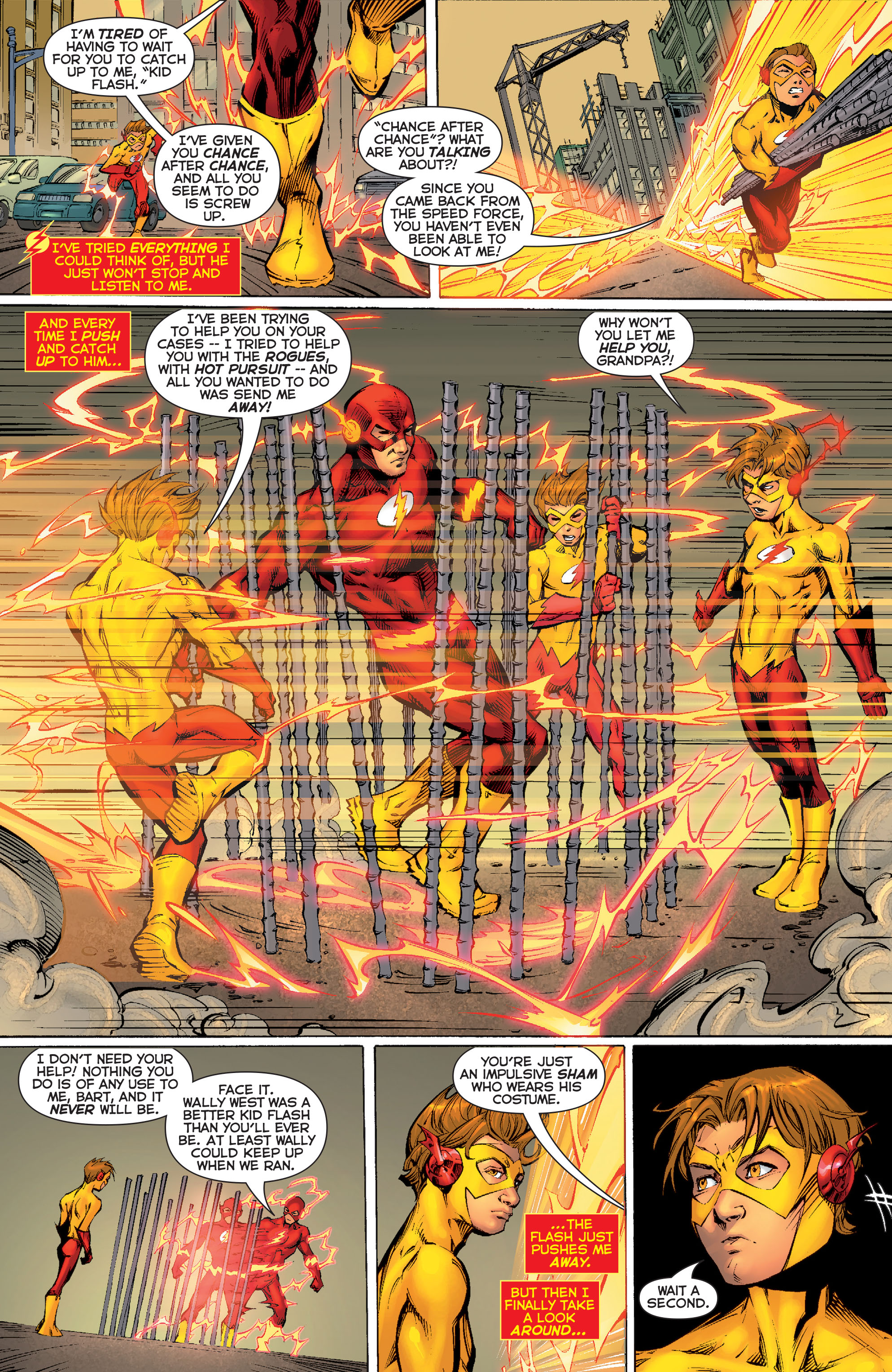 Read online Flashpoint: Kid Flash Lost comic -  Issue #1 - 6