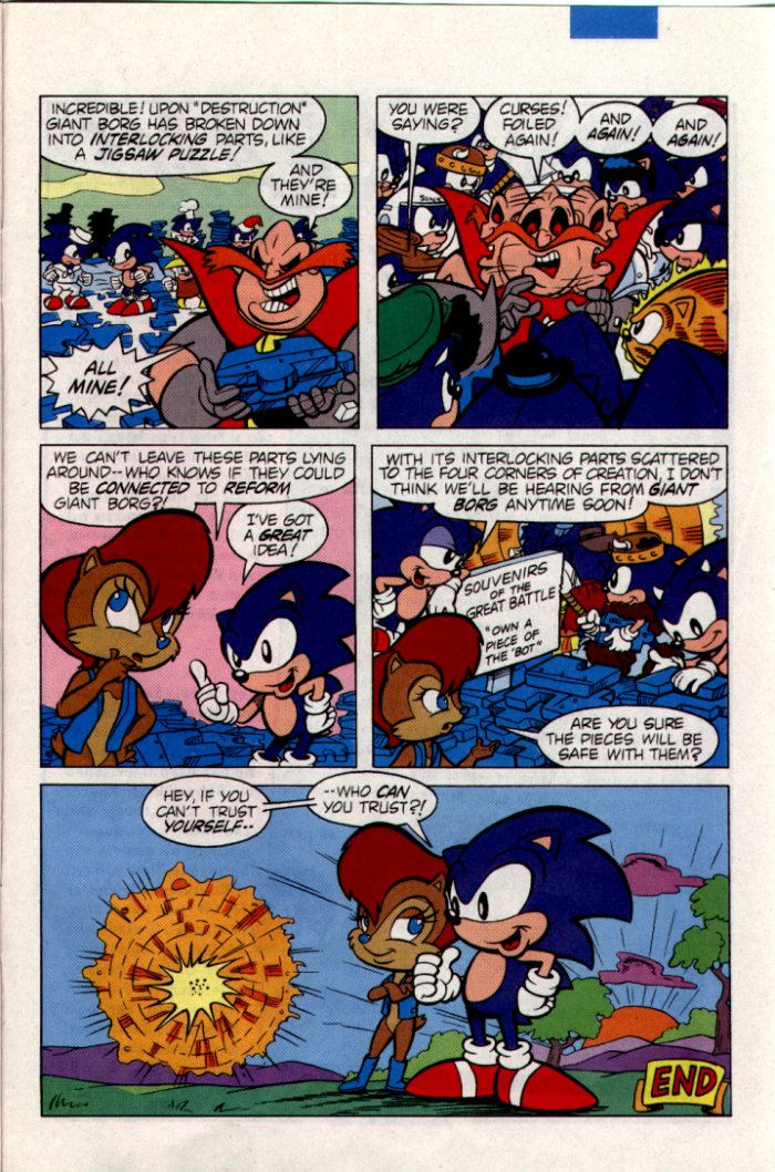 Read online Sonic The Hedgehog comic -  Issue #19 - 24