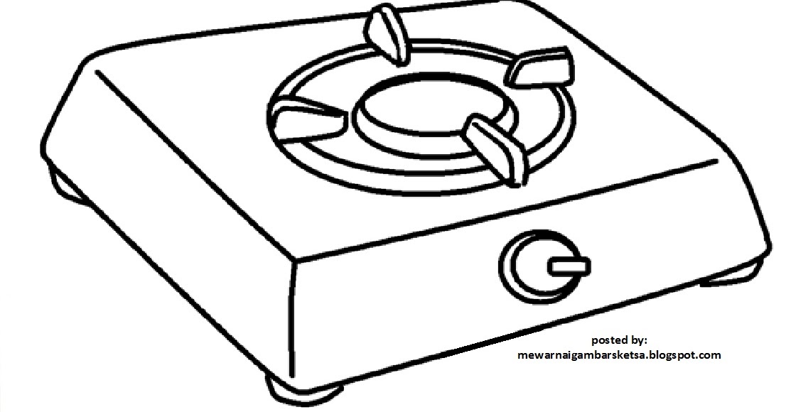 Mewarnai Gambar Mewarnai Gambar Sketsa Kompor 1 Mewarnai Gambar Mewarnai Gambar Sketsa Kompor 1
