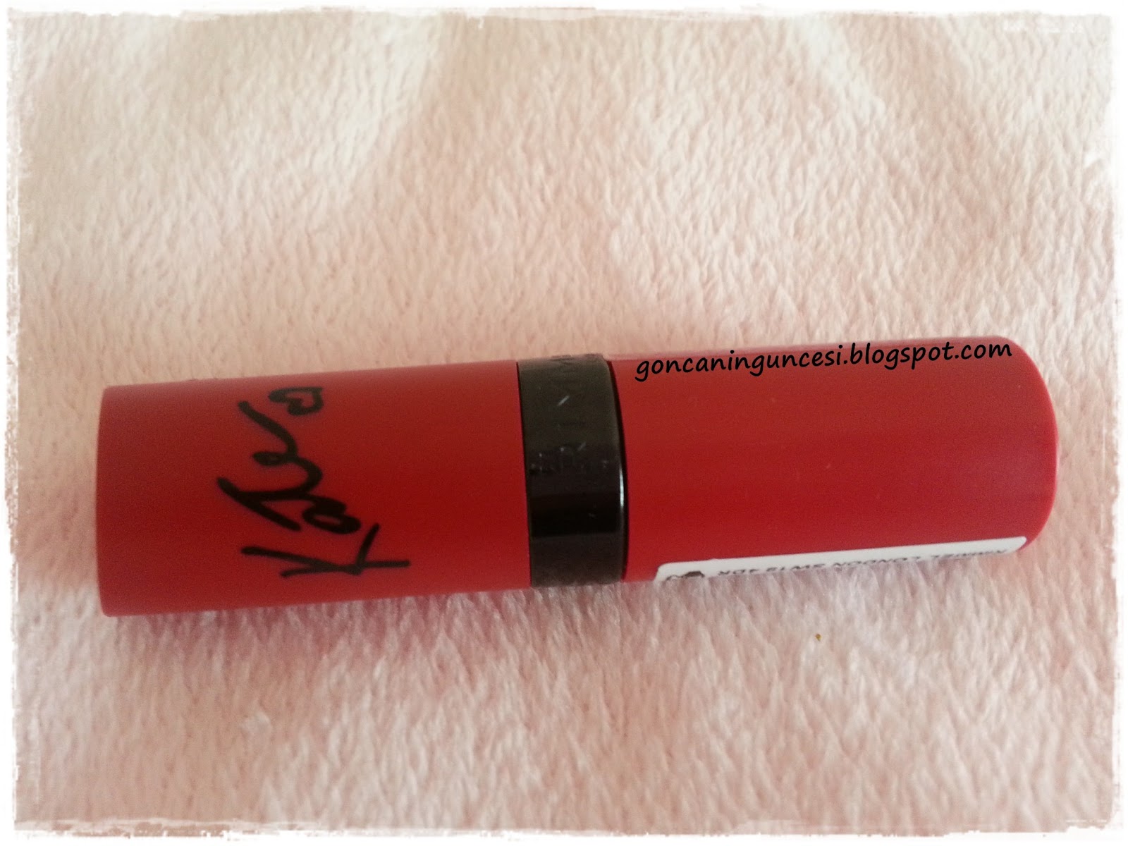 Rimmel London Kate Ruj Rossetto 112 Gonca�nın Güncesi Kozmetik ve