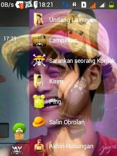 BBM MOD OnePiece Z APK BBM MOD OnePiece Z APK