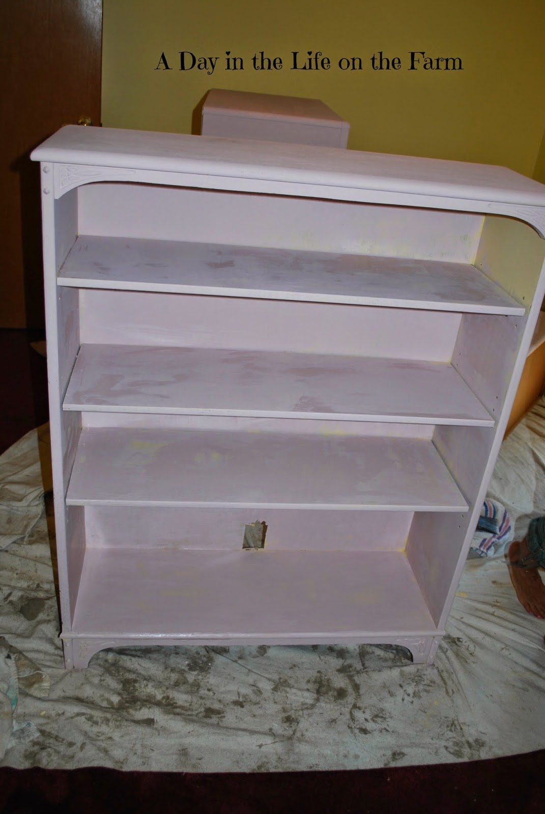 A Day in the Life on the Farm Chalk Painting Furniture for the Nursery