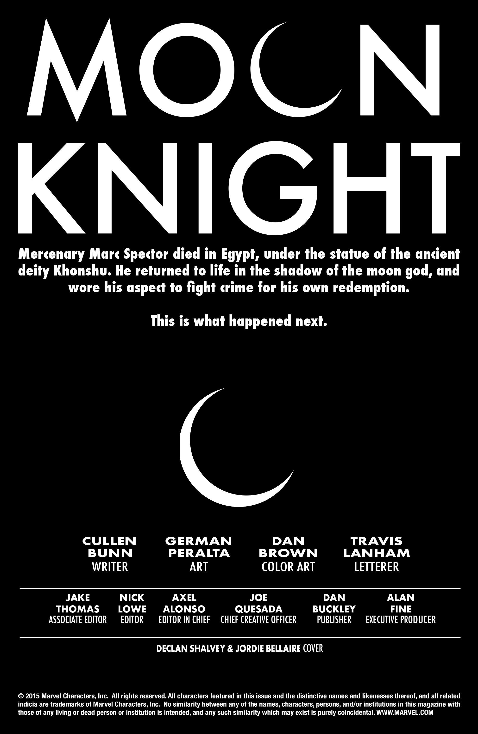 Read online Moon Knight (2014) comic -  Issue #15 - 2