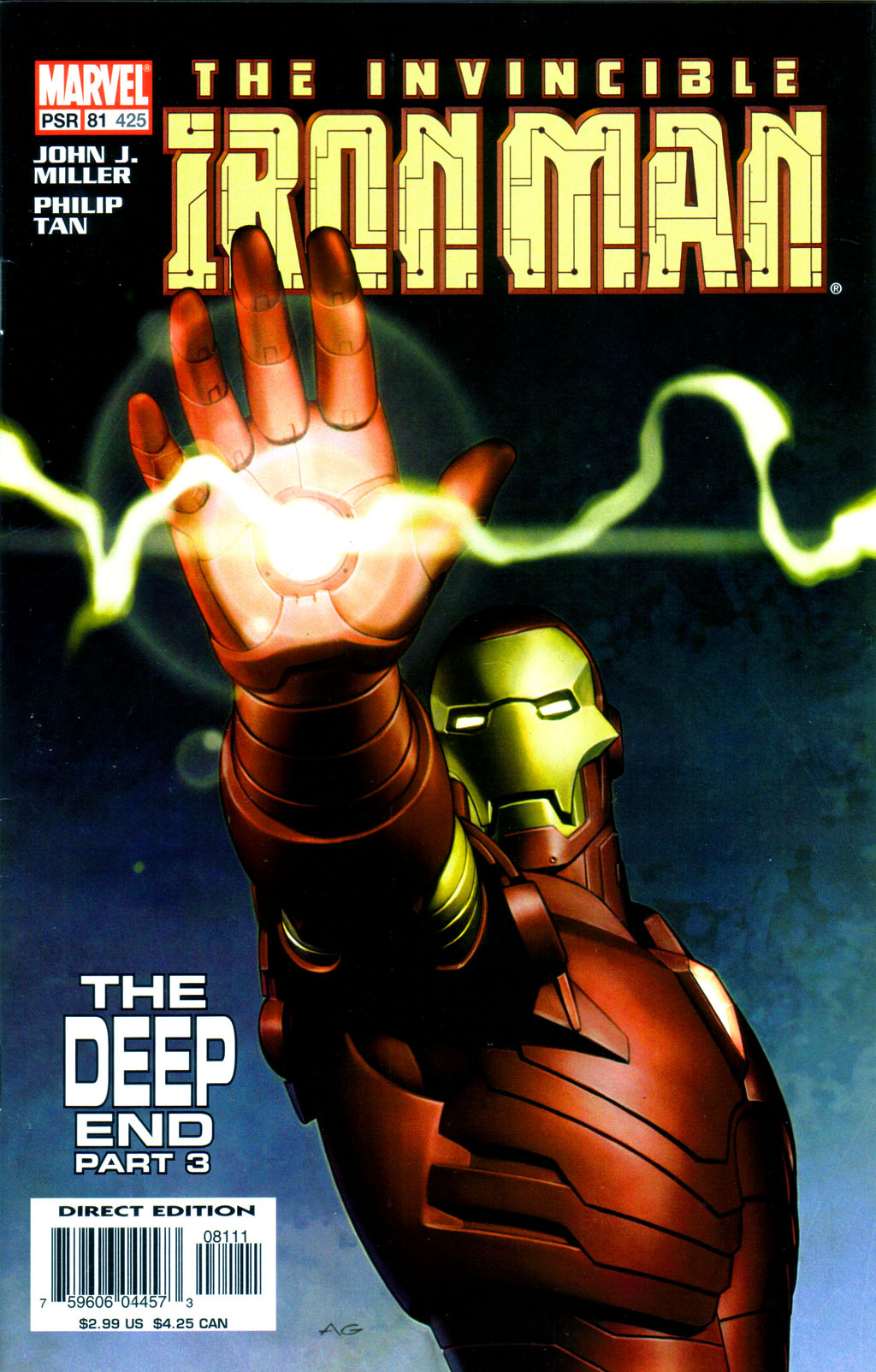 Read online Iron Man (1998) comic -  Issue #81 - 1