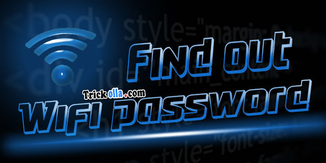 find out wifi password