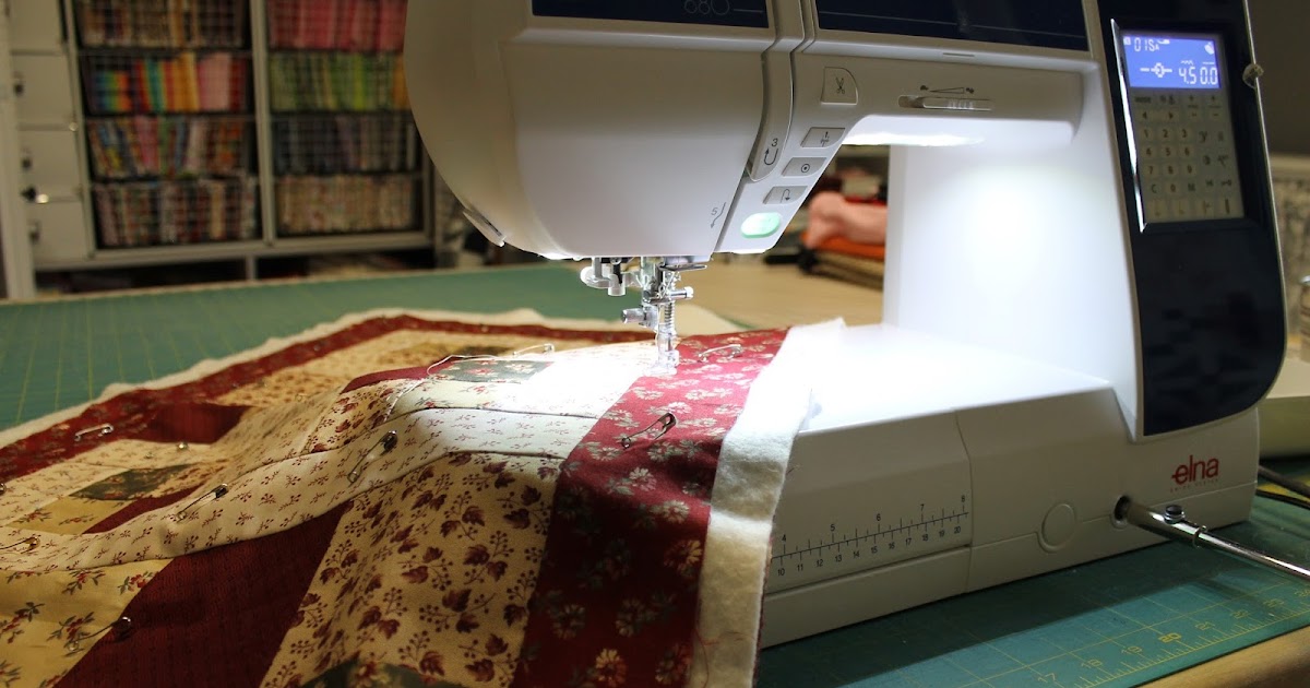 SunShine Sews... A Finished FreeMotion Quilting Table Runner Project