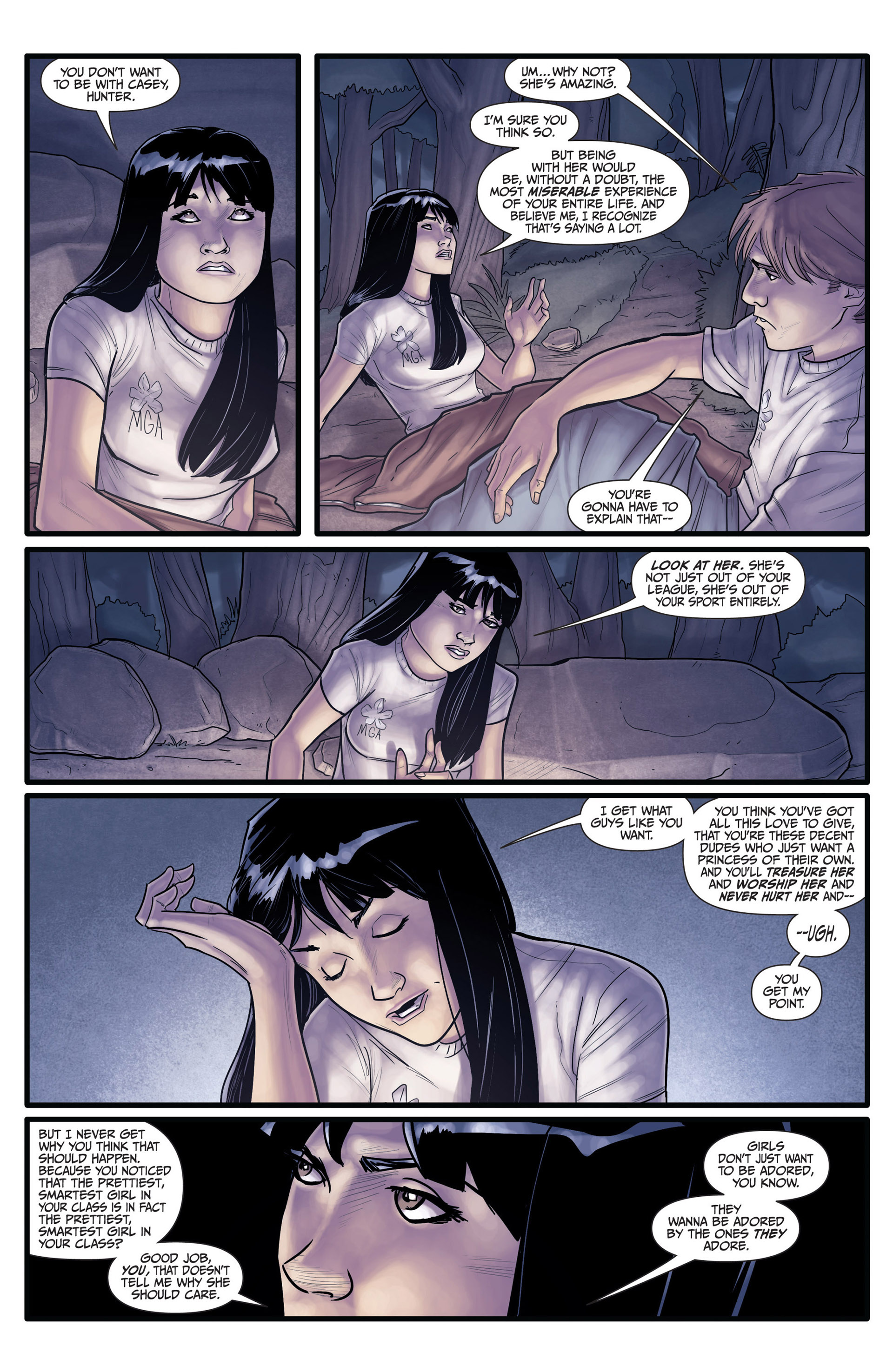 Read online Morning Glories comic -  Issue # _TPB 3 - 92