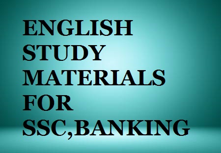 Download English Books,Materials and Notes for SSC,Banking and Other General Competitive Exams in PDF