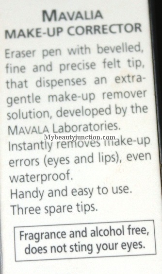 Mavalia Makeup Corrector from Mavala review, usage, photos