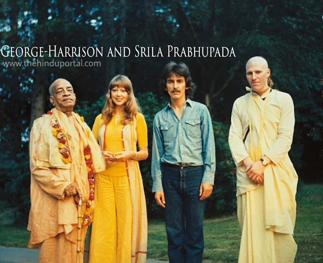 George Harrison" that who embraced the Hare Krishna tradition