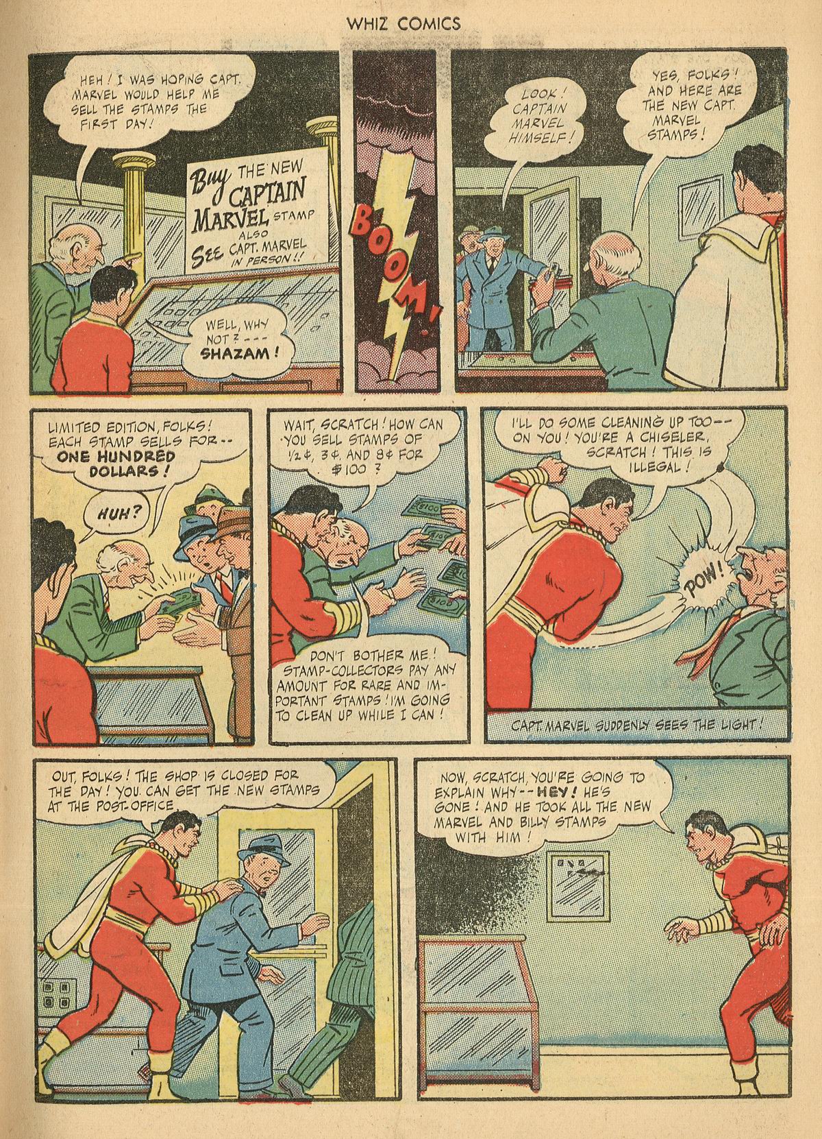 Read online WHIZ Comics comic -  Issue #67 - 7