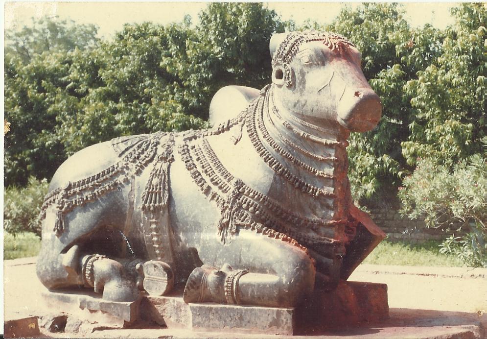Heritage of India Nandi statue in Ramappa Temple