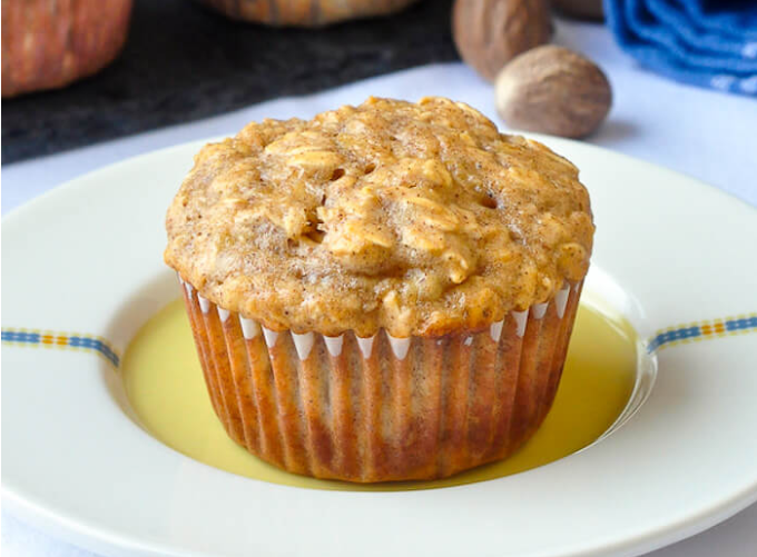 OATMEAL APPLE BANANA LOW FAT MUFFINS healthydessert