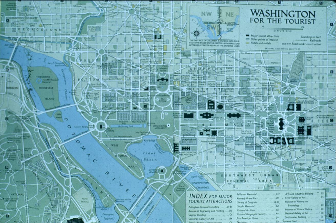United States Map Washington DC - Washington DC Map