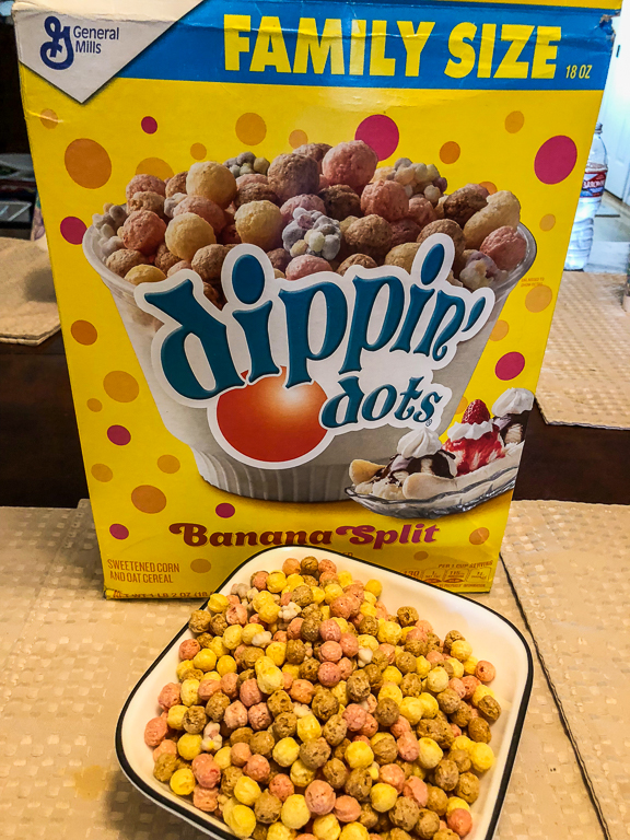 Tales of the Flowers Dippin Dots Cereal