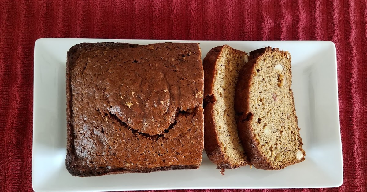 From a girl's mind Whole wheat flour banana bread