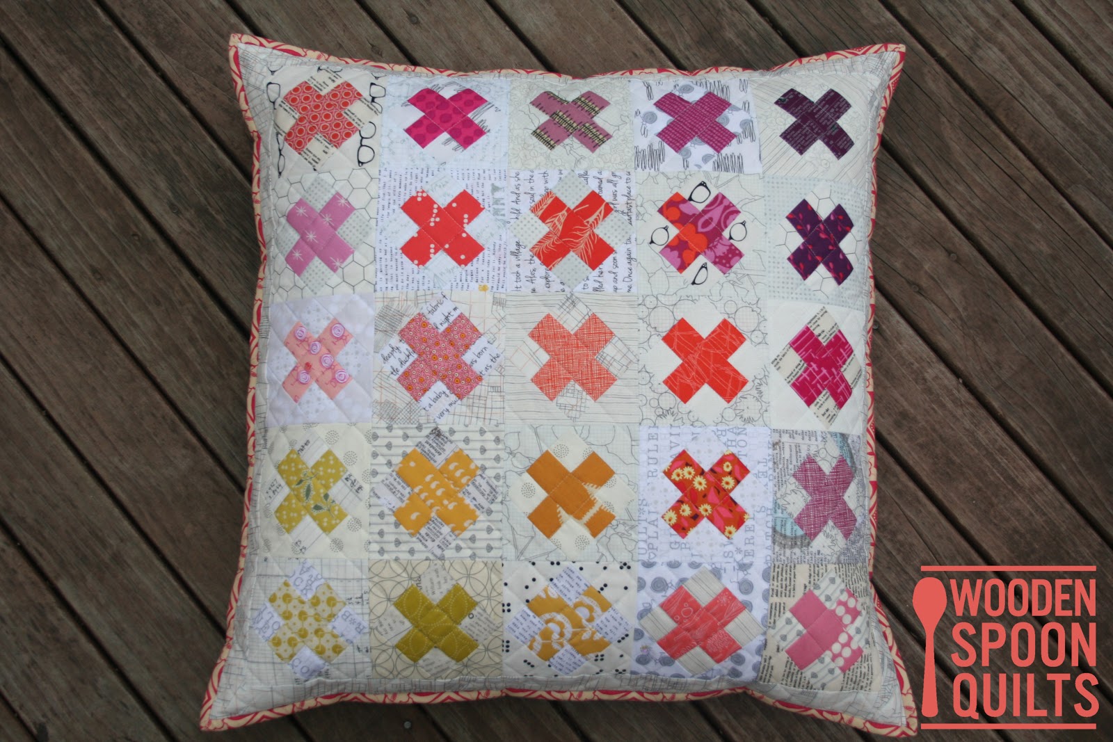 Raspberry Kiss Block Tutorial Wooden Spoon Quilts