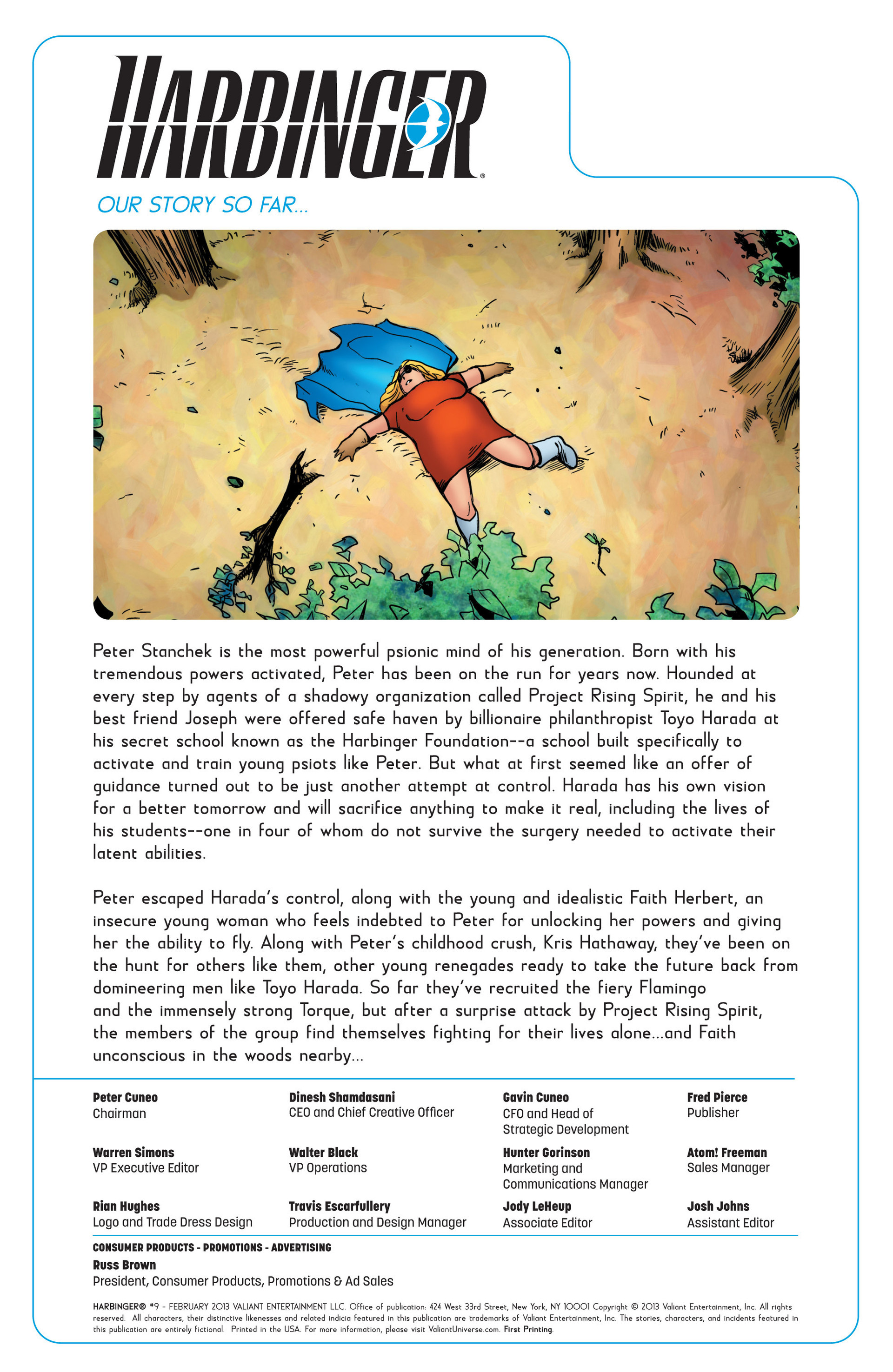 Read online Harbinger (2012) comic -  Issue #9 - 2