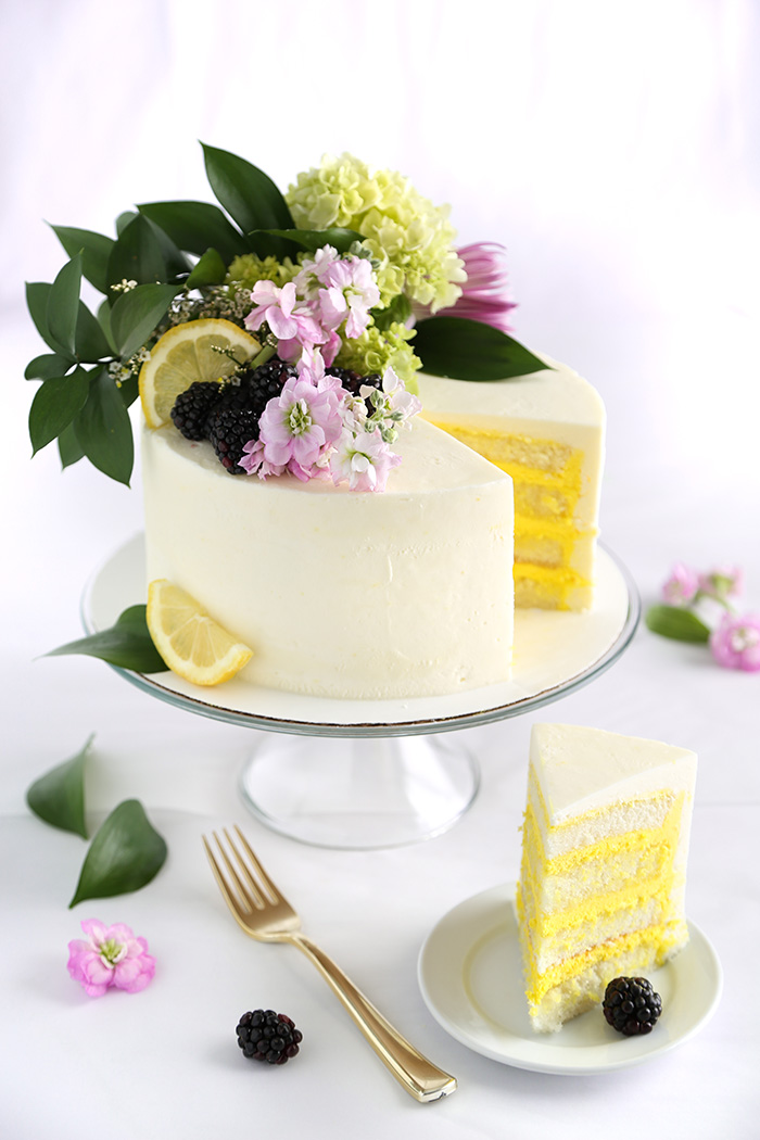 Celebrate Like A Royal With Lemon Elderflower Cake Sprinkle Bakes