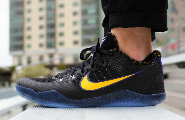 kobe 11 purple and gold