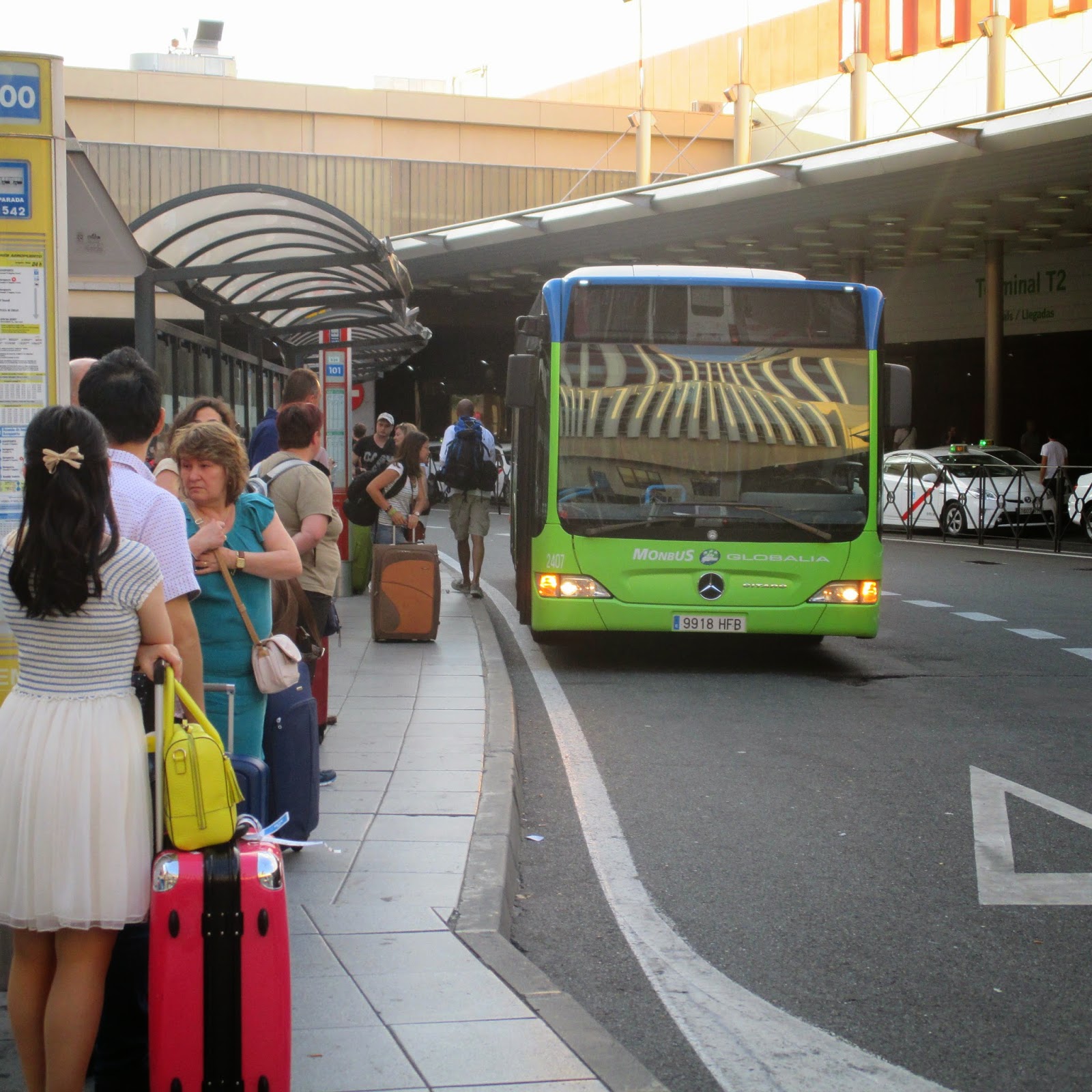 EMT bus bus transito barajas T4T2
