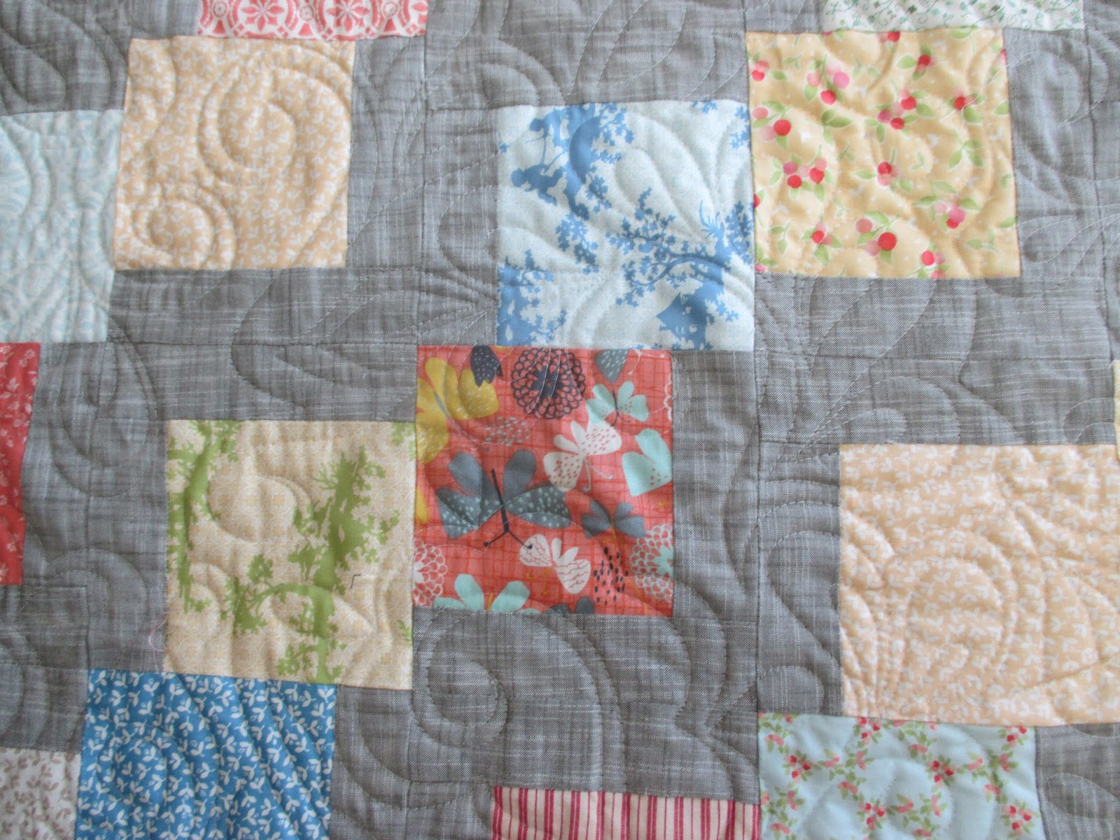 Down To Sew: Becki's charm squares quilt