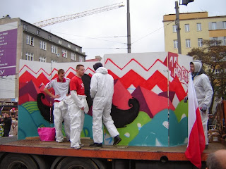 parada, 11 listopada, Gdynia, mural, malowanie, pokaz