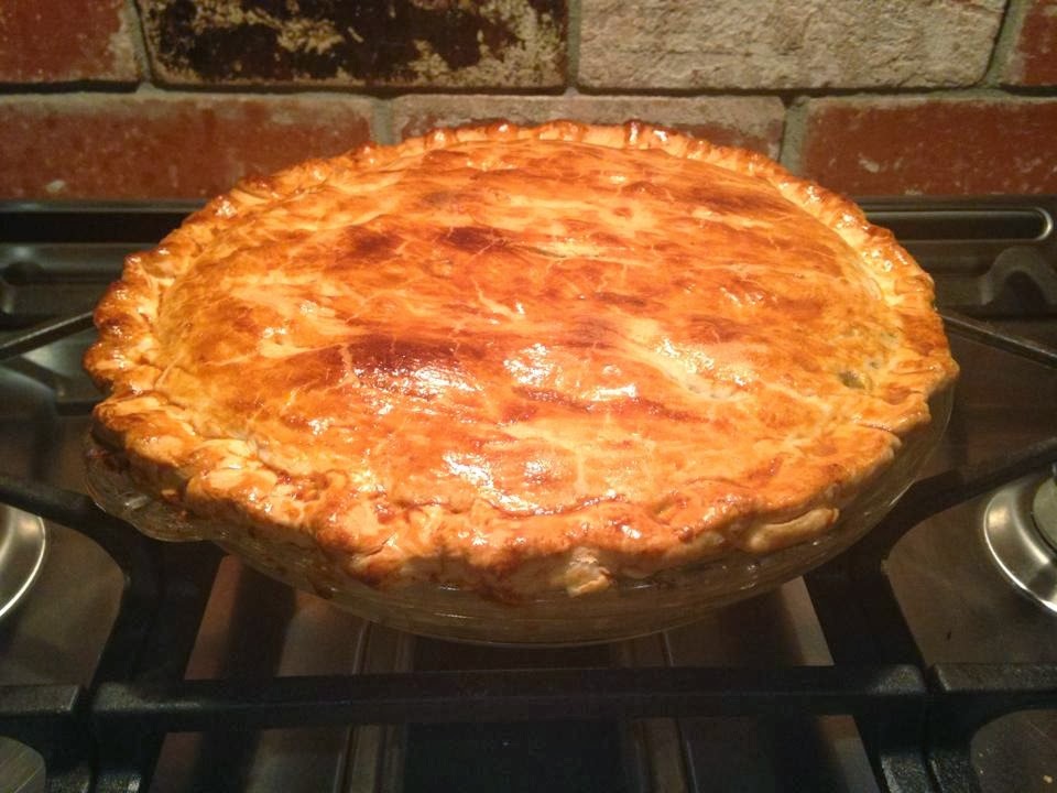 Eastbay Foodnews.com: Leftover Smoked Turkey Pot Pie