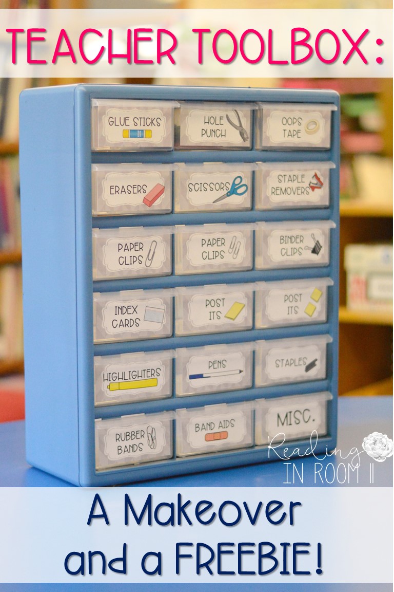 Teacher Toolbox A Makeover and A Freebie Reading in Room 11