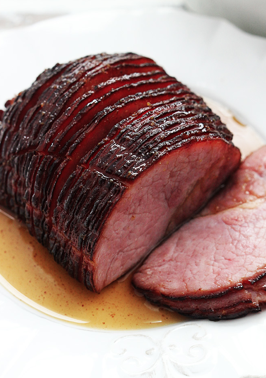Crock Pot Brown Sugar Glazed Ham / Crock Pot Ham With Brown Sugar Glaze